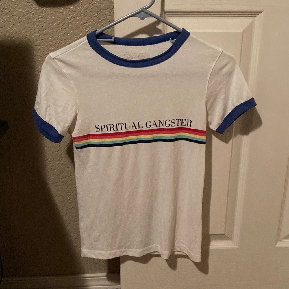 Spiritual gangster baby tee